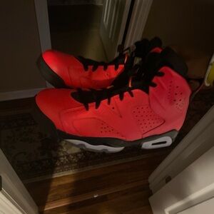 Jordan 6 Red infrared 23’